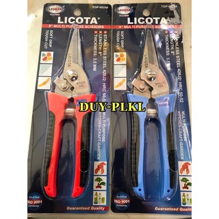 Kéo chuyên cắt cành - hoa lan licota 8'' không rỉ - mã 00248 - đài loan. kéo cắt cành , kéo cắt nhánh hàng taiwan.