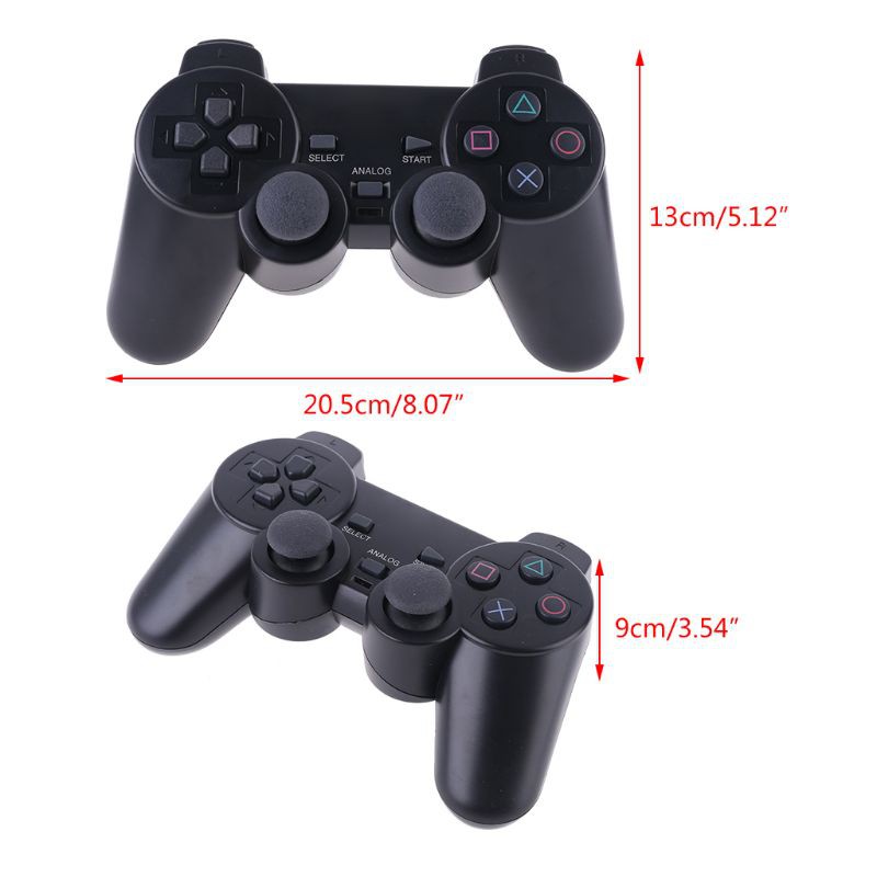 Tay Cầm Chơi Game Không Dây PS2 Tần Số 2.4Hz Kèm Bộ Thu Tín Hiệu Cho Sony Playstation 2 | BigBuy360 - bigbuy360.vn