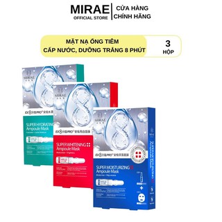 Mặt Nạ Ống Tiêm Cấp Ẩm, Cấp Nước, Dưỡng Trắng MIRAE - Combo 3 Hộp