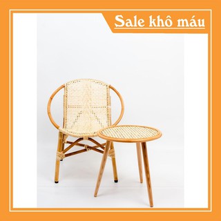 ghế mây tre đan vòng cung cao cấp [Giá Nhập Kho]