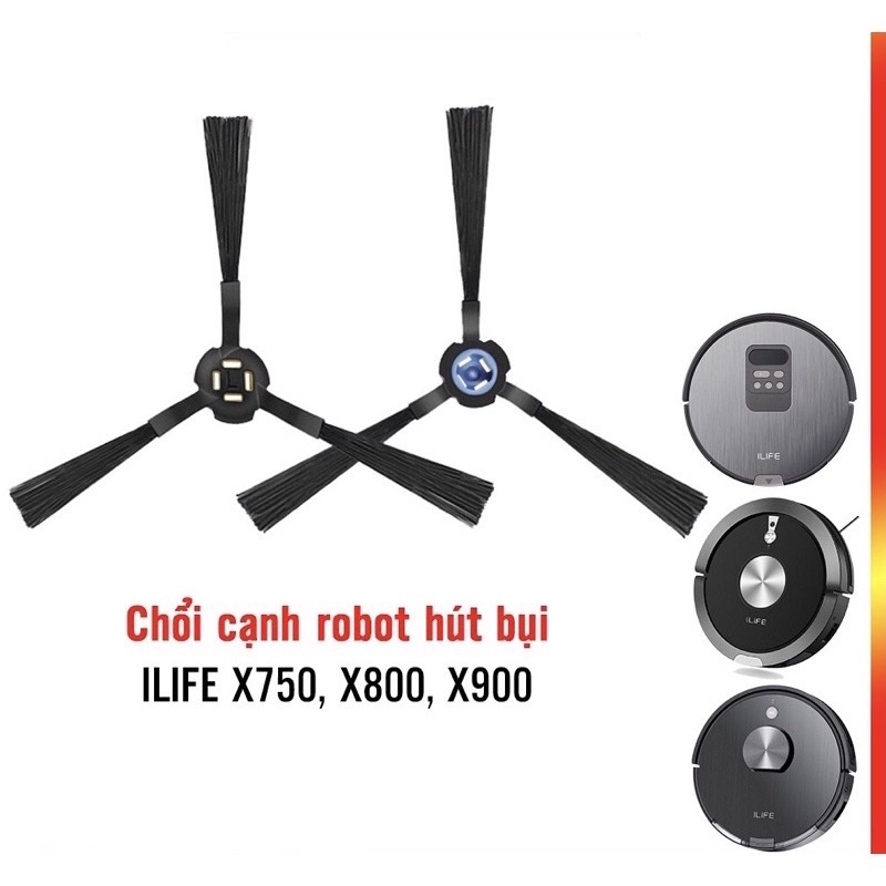 CHỔI VEN ROBOT HÚT BỤI ILIFE V8 V8S X750 X800 X785 V80 V8