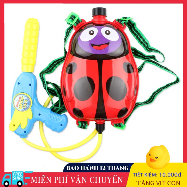 Balo đồ chơi phun nước tự động thế hệ mới hình con bọ, đồ chơi cho bé
