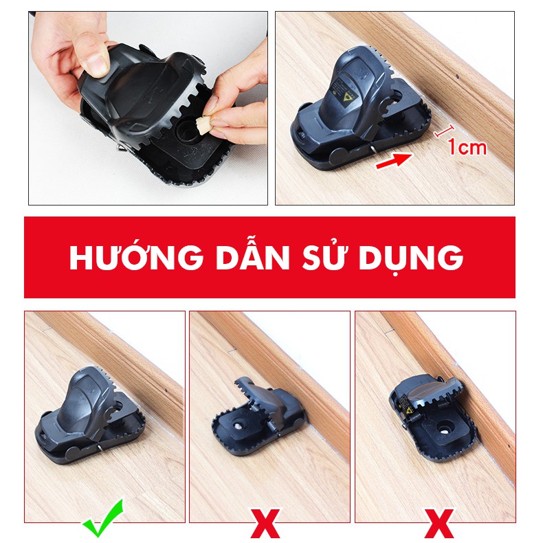 Bẫy Chuột Thông Minh Sử Dụng Hiệu Quả Dễ Dàng Tiện Lợi