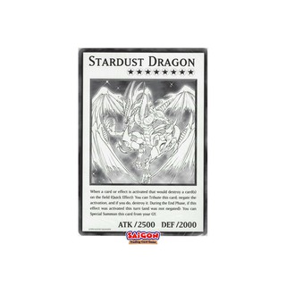 Bài YugiOh! Khổ Lớn Stardust Dragon - Chính Hãng Konami