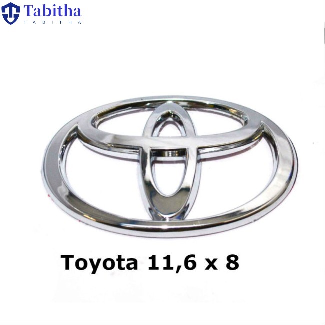 Biểu Tượng Logo Xe Hơi Tabitha Toyota CHROME