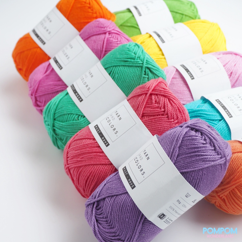 Len Cotton Yarn and Colors MUST-HAVE 50g