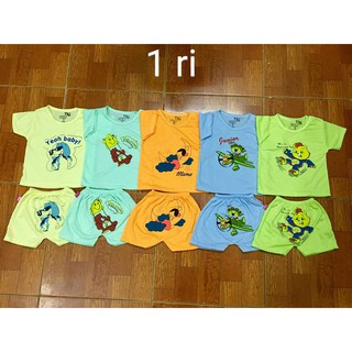 Set 5 bộ cộc carter hàng mát