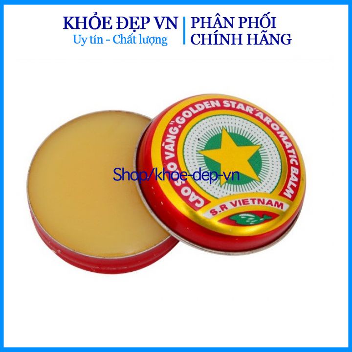 Combo 10 lọ dầu cù là cao sao vàng giúp giảm đau nhức đầu , đau nhức xương khớp giảm cảm cúm lọ 3 gam x 10