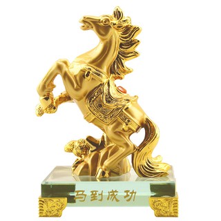 Ngựa vàng phong thủy vàng óng cao cấp