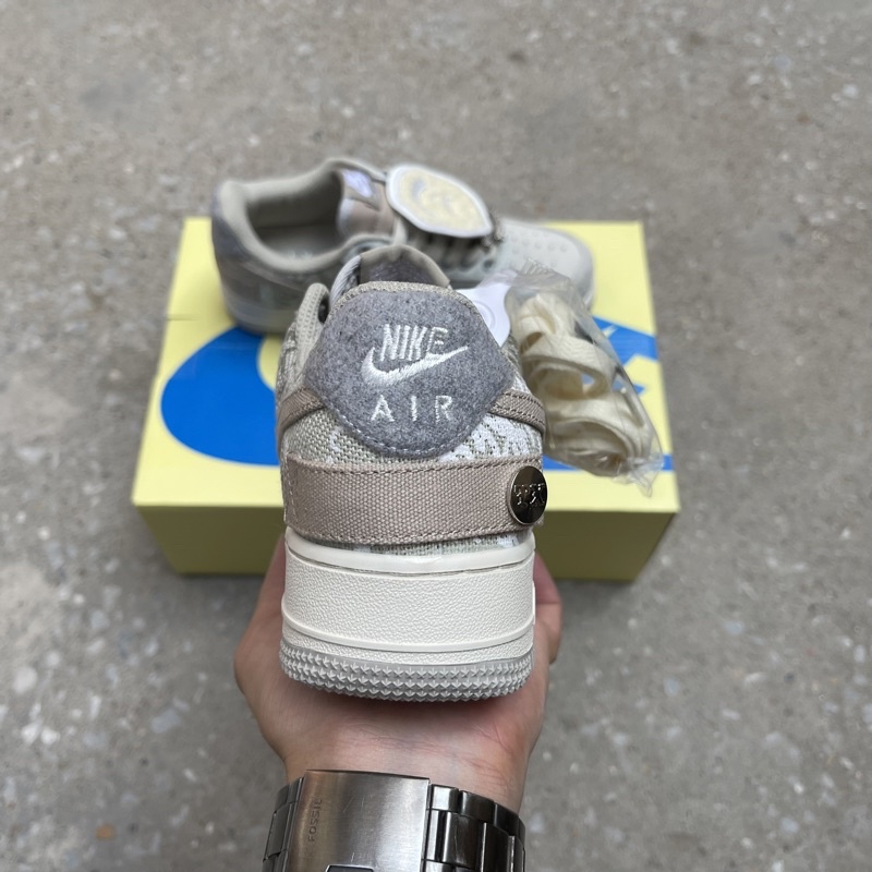 Giày Thể Thao Force Travis xám cao cấp nam nữ