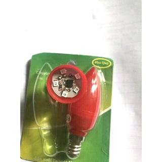 combo 10 bóng ớt led đui e12(đỏ , vàng , xanh lá , xanh dương, trắng)