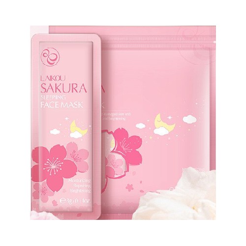 BỊCH 15 GÓI MẶT NẠ NGỦ HOA ANH ĐÀO SAKURA LAIKOU