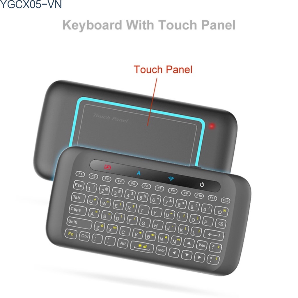 Bàn Phím Tích Hợp Cảm Ứng Thông Minh Thay Đổi Màu Sắc H20 2.4g | BigBuy360 - bigbuy360.vn