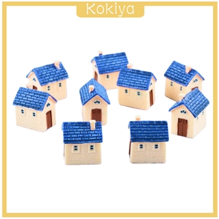 Set 10 Mô Hình Xe Lửa Diorama Trang Trí Nhà Búp Bê