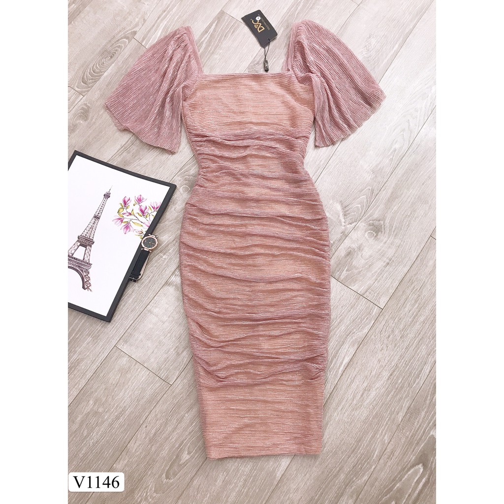 VÁY BE BODY HÀNG THIẾT KẾ V1146 (Kèm ảnh thật trải sàn do shop tự chụp) | BigBuy360 - bigbuy360.vn