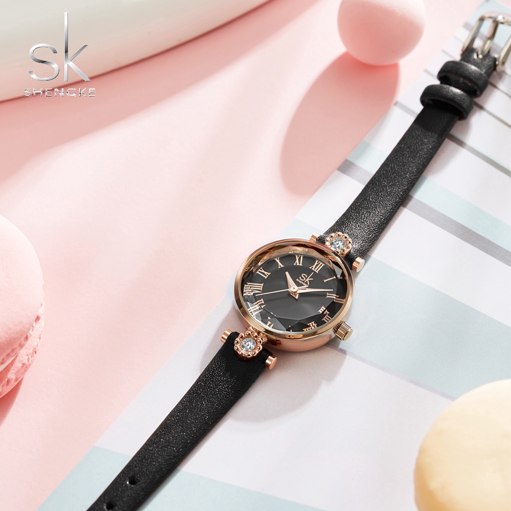 Đồng hồ dây da Shengke K9009 | BigBuy360 - bigbuy360.vn