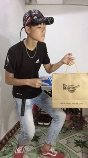 Giày Dr martens 1460s ( full box + phụ kiện )