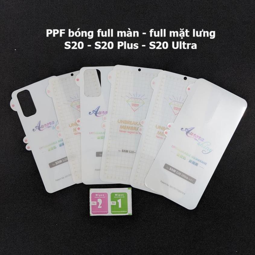 PPF AG nhám chống bám vân tay S20 S20 Plus S20 Ultra