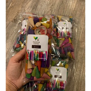 Trầm Nụ YU Incense Cones Thái Lan (kèm chén đốt)