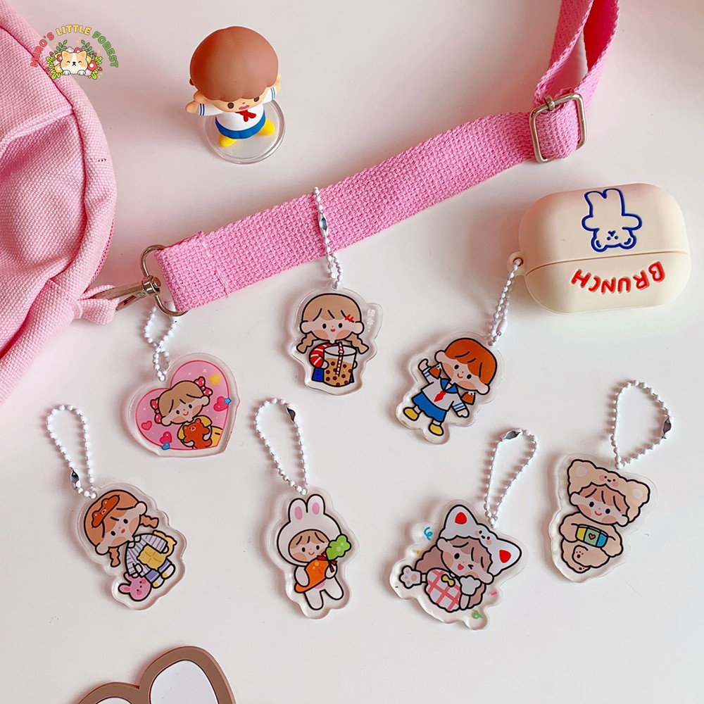 MÓC KHÓA NHÂN VẬT CUTE KEYCHAIN TRANG TRÍ SỔ TAY TÚI XÁCH | MOT247