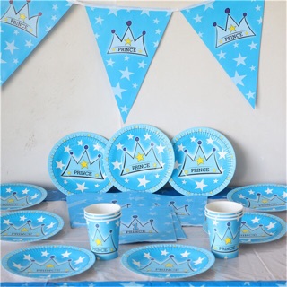 Set đồ trang trí sinh nhật bé gái(56 món)