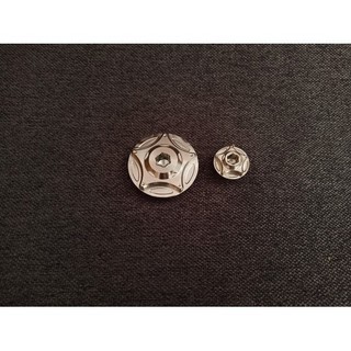 Ốc vặn mâm lửa xe raider fi màu trắng - OI237