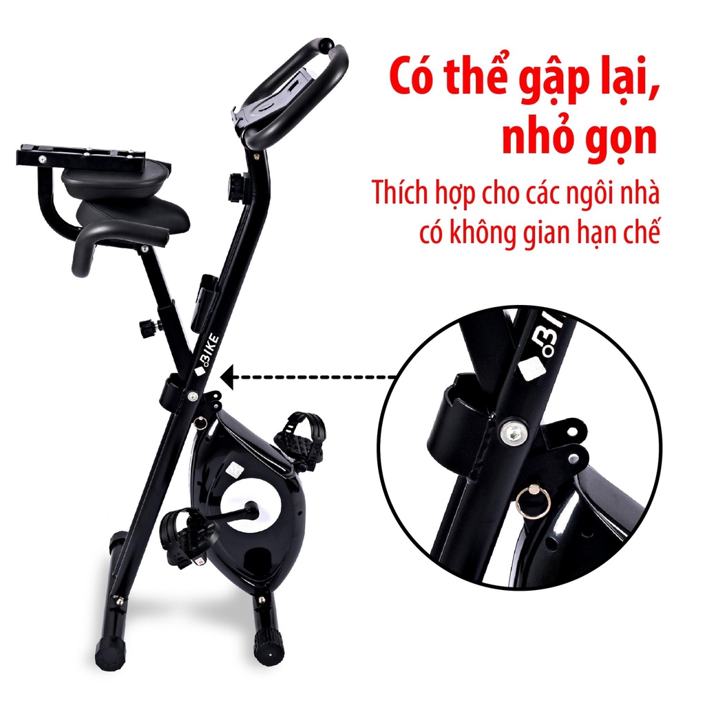 Xe đạp tập thể dục tại nhà  BG YS04 BLACK giúp rèn luyện sức khỏe hiệu quả