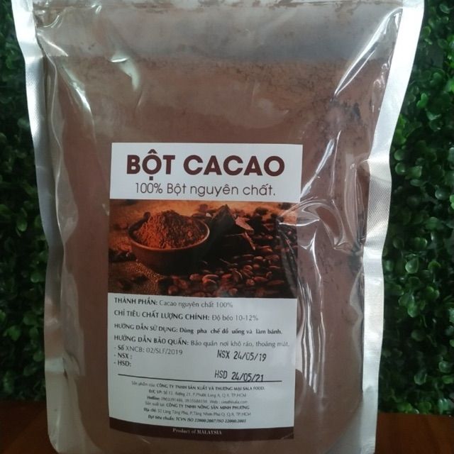 Bột cacao nguyên chất 100%