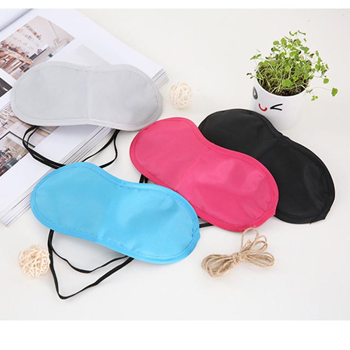 Miếng che mắt bịt mắt ngủ vải trơn màu chống mỏi mắt che chắn ánh sáng tiện lợi đi du lịch youngcityshop 30.000