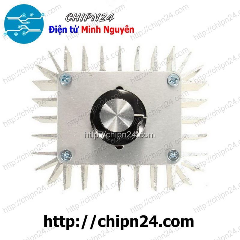 [1 CÁI] Dimmer AC 220V 5000W có vỏ