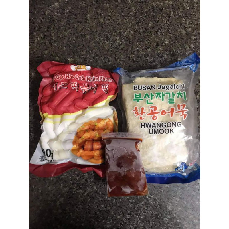 Bánh gạo tokboki hàn quốc - sốt tokboki ăn lẩu