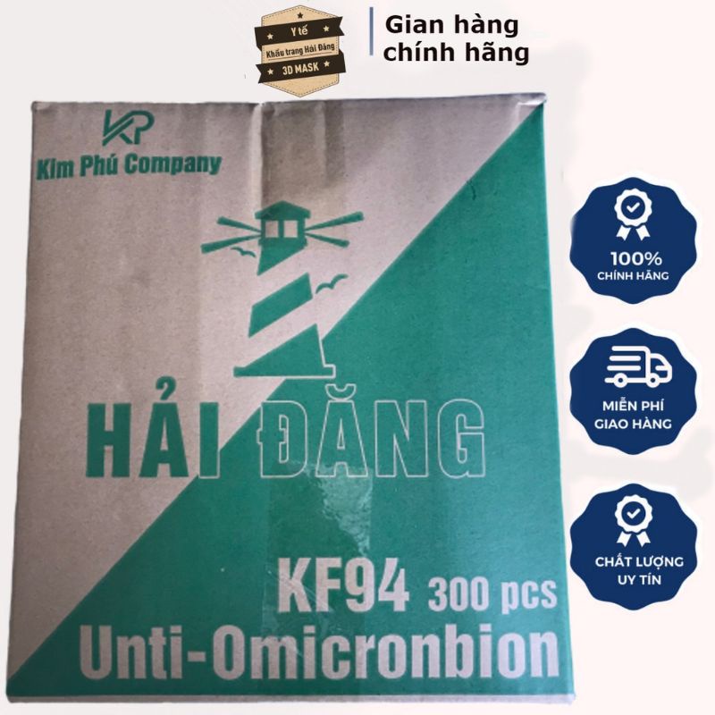 Set 10 Chiếc Khẩu trang 4 Lớp KF94 Chống Bụi Mịn Và Kháng Khuẩn Hàng Cao Cấp