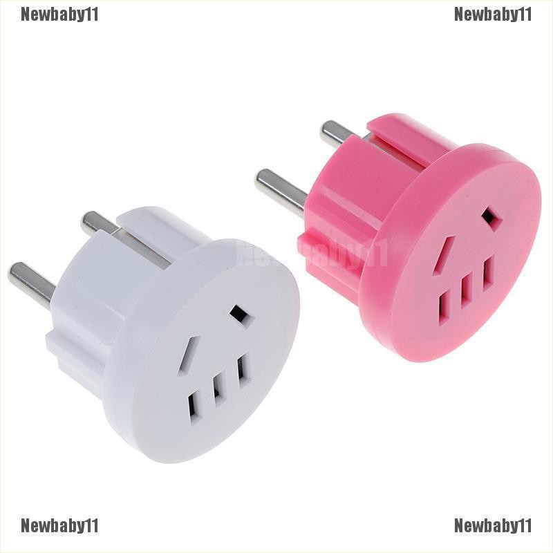 Ổ Cắm Điện Chuyển Đổi AU Sang EU plug USA Sang Châu Âu