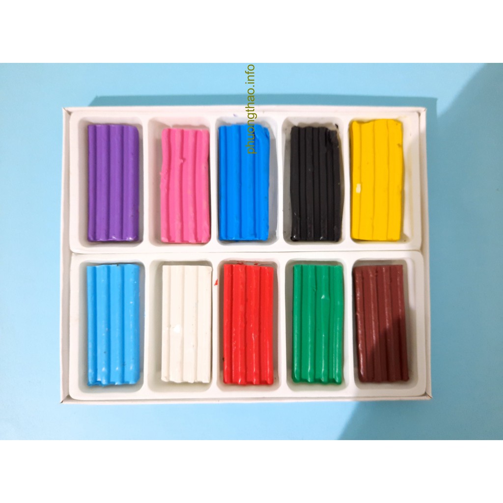 Đất Nặn 5 màu, 10 Màu Mic