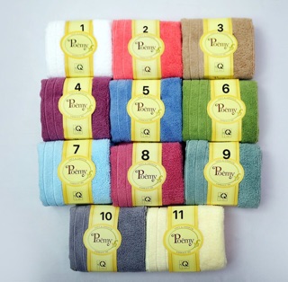 Combo 2 khăn mặt chữ nhật 29x45 cm (khách chat với shop để chọn màu)