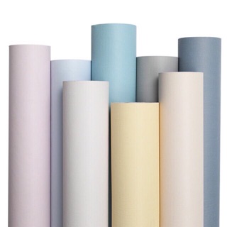Giấy dán Tường màu trơn _ pastel có sẵn keo khổ rộng 45cm dài 10 mét