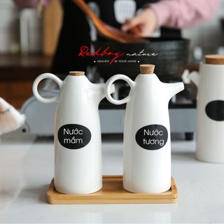 BỘ BÌNH ĐỰNG NƯỚC MẮM NƯỚC TƯƠNG