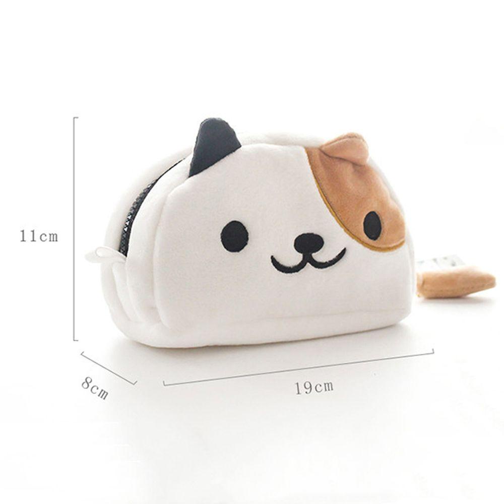 PEWANY Túi Đựng Bút Chì / Đồ Trang Điểm Sức Chứa Lớn Hình Chú Mèo Dễ Thương Tiện Dụng Cho Học Sinh /