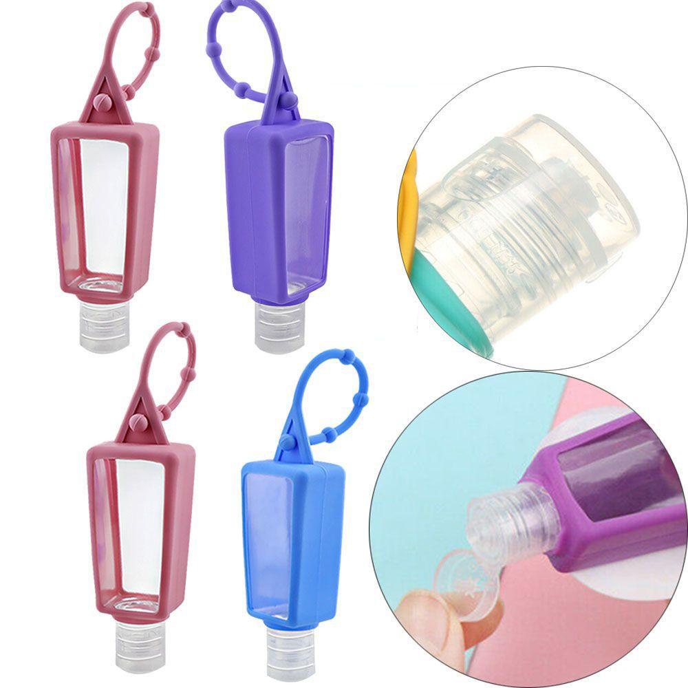 Chai Nhựa Silicone Rỗng Thanh Lịch Có Thể Nạp Đầy Lại Dùng Để Đựng Túi Xách Du Lịch