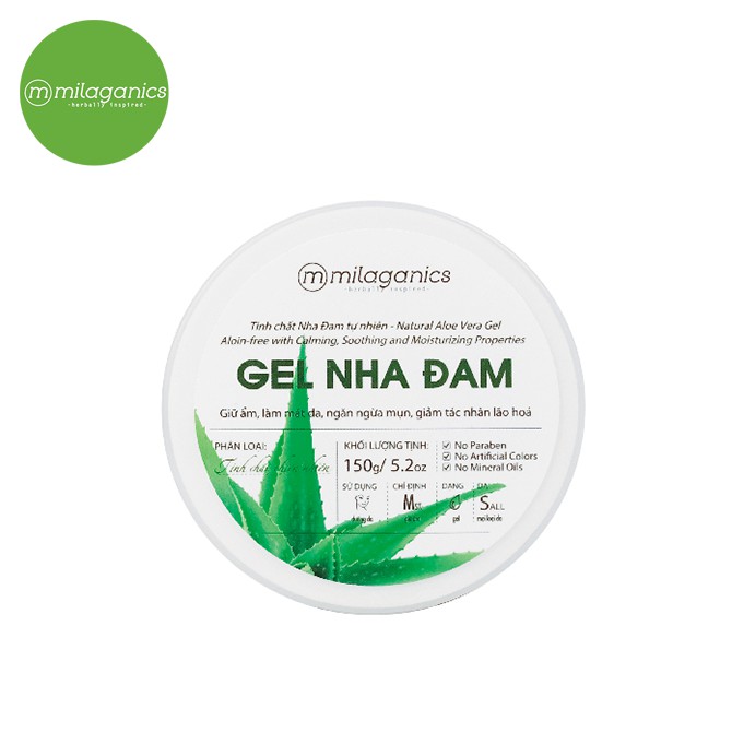 Gel nha đam Milaganics 150g | BigBuy360 - bigbuy360.vn