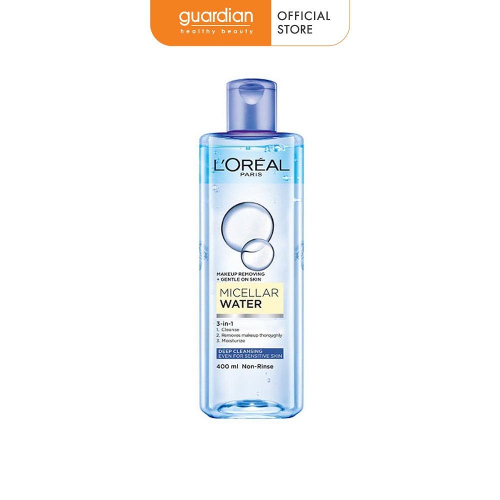 Nước Tẩy Trang L'Oreal 3 In 1 Micellar Làm Sạch Sâu (400ml)