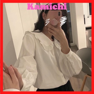 Áo Sơ Mi nữ cổ sen m112 kamichi