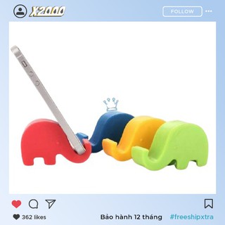 Giá đỡ điện thoại hình con voi, giá đỡ điện thoại để bàn mini