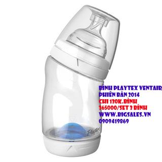 Bình sữa playtex Ventair Natural Shape