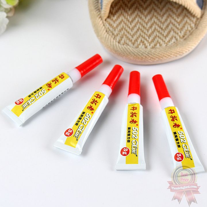 Keo 502 dạng khô siêu nhanh | Keo dán nhựa đồ gỗ thủ công mỹ nghệ