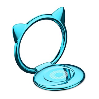 Giá đỡ hít điện thoại iring cao cấp Cute Cat Ear Ring (Hot)