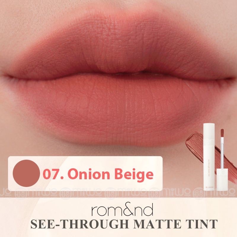 [HOT][Phiên bản Hanbok] Son Kem Lì, Siêu Mịn Môi Hàn Quốc Romand See Through Matte Tint 3.8g | BigBuy360 - bigbuy360.vn