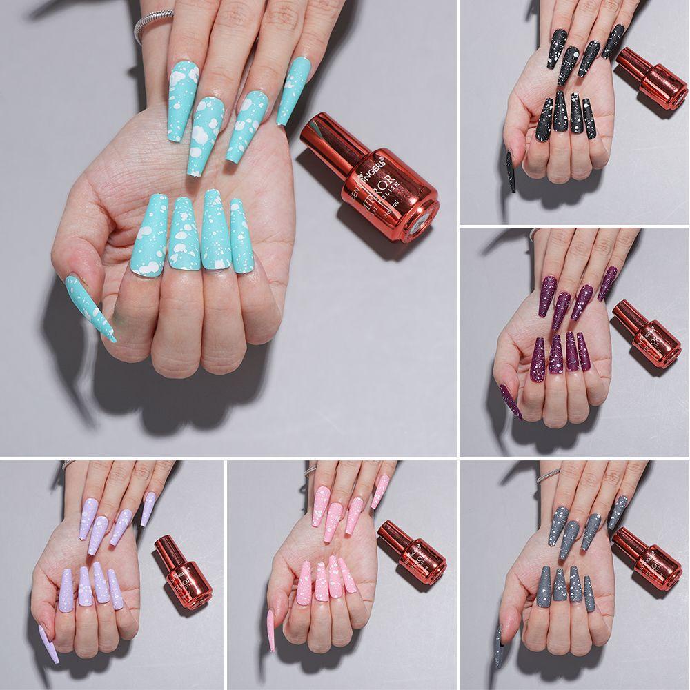 Bộ 24 Móng Tay Giả Múa Ba Lê Che Phủ Toàn Diện