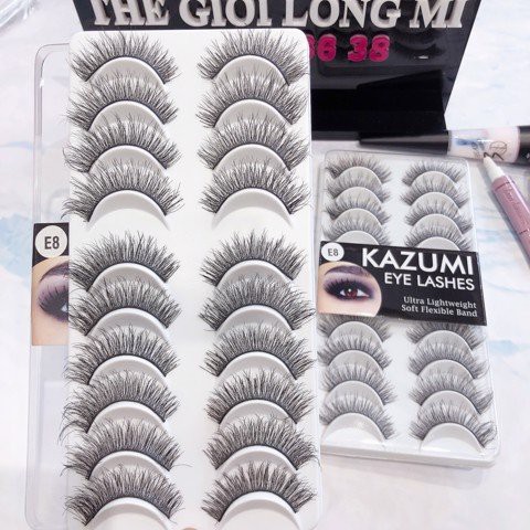 E8 lông mi tóc xuất khẩu Kazumi