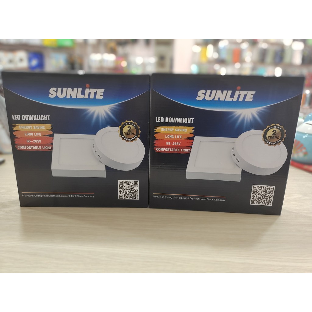 Đèn LED ốp trần nổi Sunlite 6W (Chính hãng, BH 2 năm)